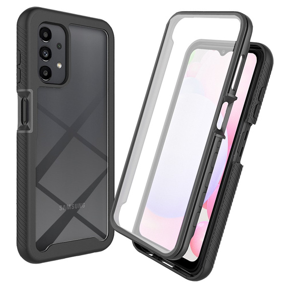 Θήκη για Samsung Galaxy A13 4G, Shockproof, με μεμβράνη, μπλε