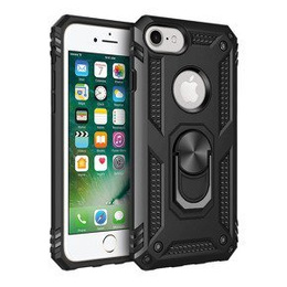 θωρακισμένη θήκη για iPhone 6/6S/7/8/SE 2020/SE 2022, Nox Case Ring, μαύρη