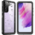 Αδιάβροχη θήκη IP68 για το Samsung Galaxy S21 FE, μαύρη