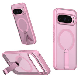 Υβριδική θήκη Fusion για το Google Pixel 10 Pro XL, για MagSafe, με βάση, ροζ