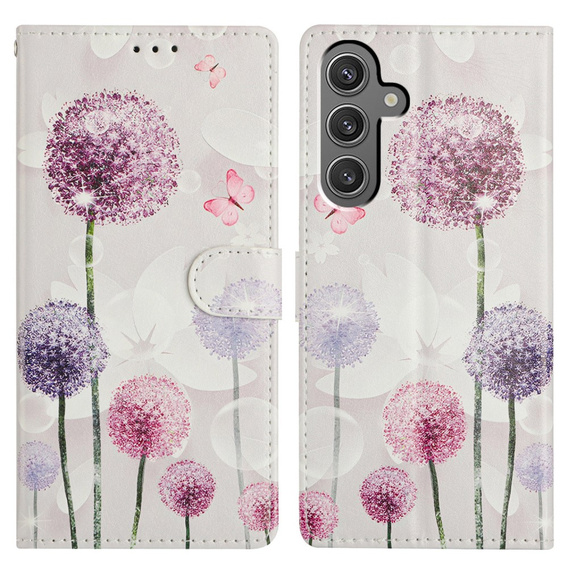 Θήκη με πτερύγιο για Samsung Galaxy A55 5G, Wallet, Dandelion