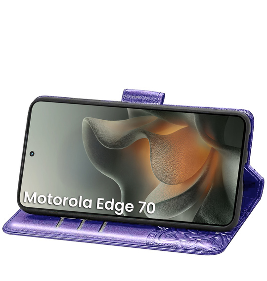 Θήκη με πτυσσόμενο καπάκι Butterfly για Motorola Edge 70
