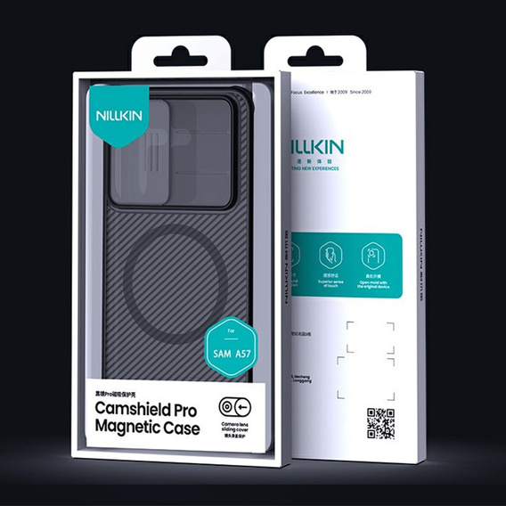 Θήκη Nillkin CamShield Pro Magnetic για Samsung Galaxy A57 5G, διαφανής / μαύρη