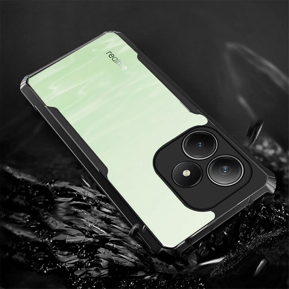 Θήκη για Realme C63, AntiDrop Hybrid, μαύρη