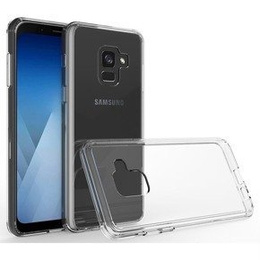 Θήκη για Samsung Galaxy A8 2018, Fusion Hybrid, διαφανής