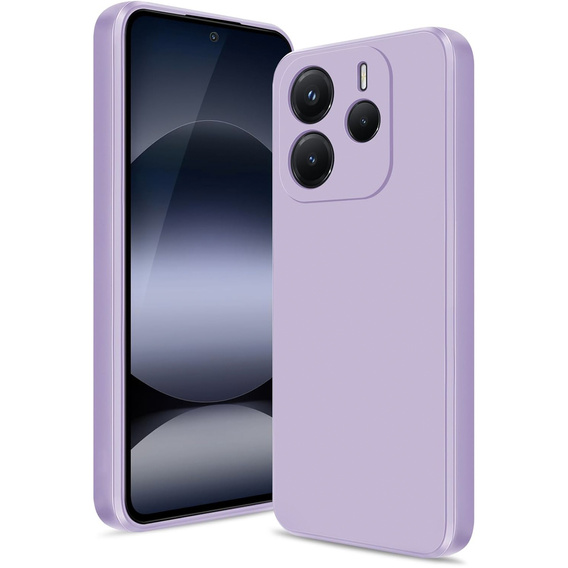 Θήκη για Xiaomi Redmi Note 14 4G, Silicone Lite, μωβ