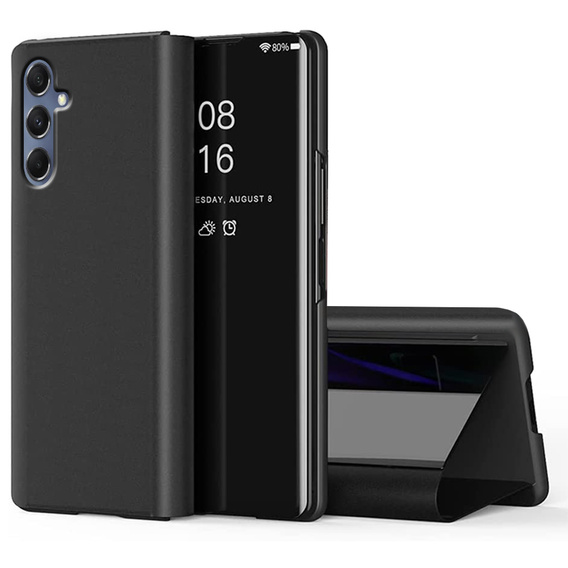 Θήκη για Samsung Galaxy M34, Clear View, μαύρη