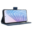 Θήκη με πτερύγιο για Xiaomi Redmi Note 14 4G, Card Slot, σκούρο μπλε