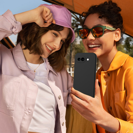 Θήκη Silicone Lite για MagSafe για Google Pixel 10a, μαύρη