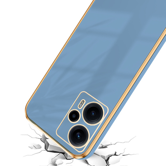 Θήκη για Xiaomi Poco F5, Glamour CamShield, μπλε