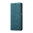θήκη CASEME για Samsung Galaxy A12 / M12 / A12 2021, Leather Wallet Case, μπλε