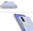 Θήκη για Samsung Galaxy A36, Erbord Dropproof, διαφανής + γυαλί