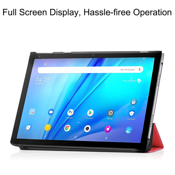 Θήκη για TCL Tab 10s 9081X / TCL Tab 10s 9080G 2021, Smartcase, κόκκινη