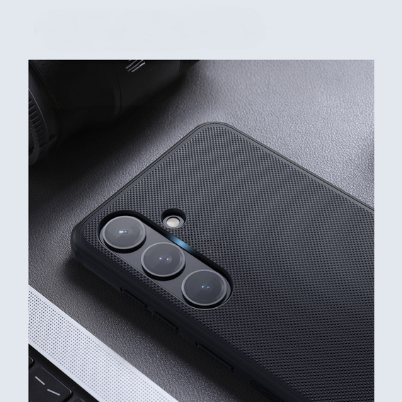 θήκη NILLKIN για Samsung Galaxy S24, Frosted Shield, για MagSafe, μαύρη