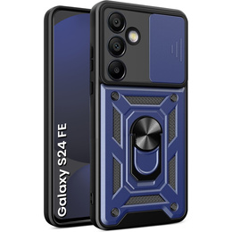 Θήκη για Samsung Galaxy S24 FE, CamShield Slide, μπλε