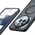 Θήκη για Nothing Phone 3A Pro, για MagSafe, ERBORD Μatt Case, μαύρη