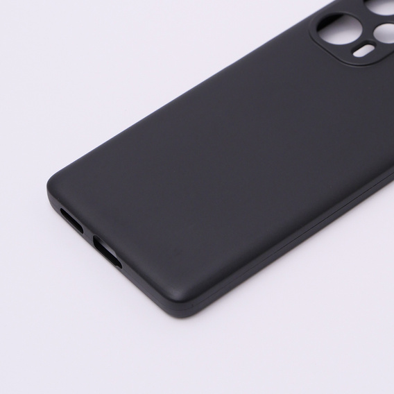 Θήκη για Xiaomi Poco F5, Silicone Lite, μαύρη
