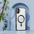 Θήκη για iPhone 16, Electro MagSafe, μαύρη + Γυαλί για την οθόνη