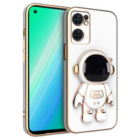 Θήκη για Oppo Reno 7 5G, Astronaut, λευκή