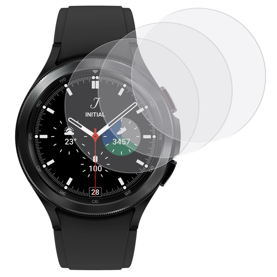 3x Φύλλο υδρογέλης ERBORD για Samsung Galaxy Watch 4 46mm Classic