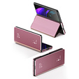 Θήκη για Samsung Galaxy Z Fold3 5G, Clear View, ροζ rose gold