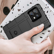 Θήκη για Motorola Edge 40 Pro, Rugged Shield, μαύρη