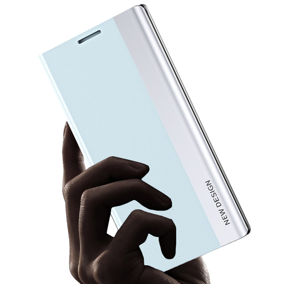 Θήκη με πτερύγιο για Samsung Galaxy S22 5G, Side Magnetic, γαλάζια