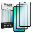 2x Μετριασμένο γυαλί για Realme C31, ERBORD 3D πλήρης οθόνη