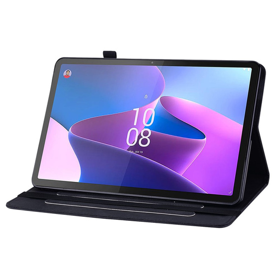 Θήκη για Lenovo Tab P11 Gen 2, Wallet Pen Slot, μαύρη