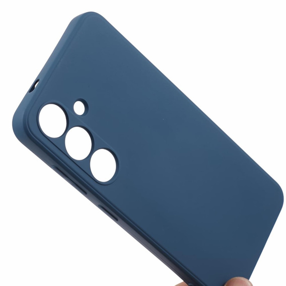 Θήκη για Samsung Galaxy S24+ Plus, Silicone Lite, μπλε