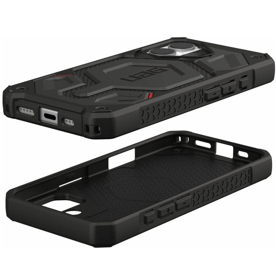 Urban Armor Gear Θήκη για iPhone 15 Plus, Monarch Pro Kevlar MagSafe, μαύρη