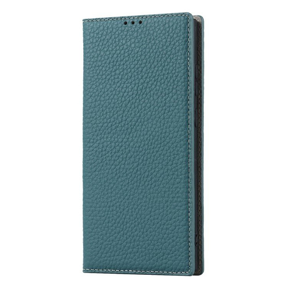 Δερμάτινη θήκη για Samsung Galaxy S23 Plus, ERBORD Grain Leather, μπλε