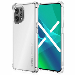 Θήκη για Oppo Find X5 Pro, Dropproof, διαφανής