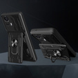 Θωρακισμένη θήκη για Motorola Edge 30 Neo 5G, Camera Slide Card Slot, μαύρη
