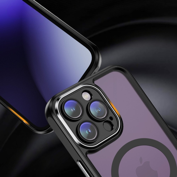 Θήκη για iPhone 14 Pro Max, ERBORD Impact Guard, MagSafe, μαύρη