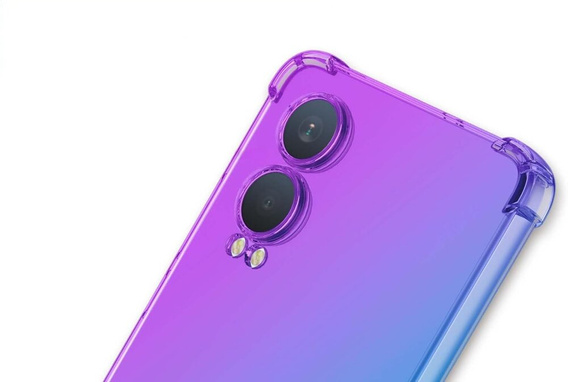 θήκη για το OnePlus Nord CE4 Lite, Gradient Dropproof, Μωβ / μπλε