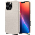 θήκη Spigen για iPhone 16 Pro, Liquid Air, τιτάνιο + μετριασμένο γυαλί 9H