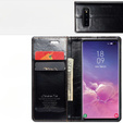 θήκη CASEME για Samsung Galaxy S10+ Plus, Waxy Textured, μαύρη