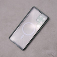 Μαγνητική θήκη MagSafe Dual Glass για Samsung Galaxy S23 Ultra, πράσινη