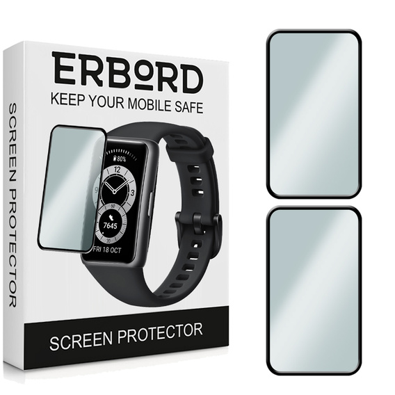 2x υβριδικό γυαλί ERBORD για Huawei Band 7