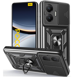 Θήκη για Xiaomi Poco F7, CamShield Slide, μαύρη