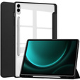 Θήκη για Samsung Galaxy Tab S9 FE+ Plus, Smartcase Hybrid, με χώρο για γραφίδα, μαύρη