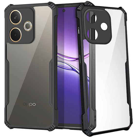 Θήκη για Oppo A5 Pro 5G, AntiDrop Hybrid, μαύρη