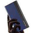Θήκη με πτερύγιο για Samsung Galaxy S22 Ultra 5G, Side Magnetic, σκούρο μπλε