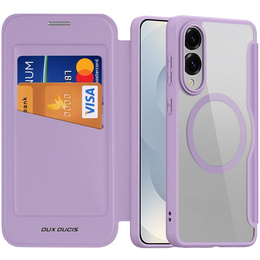 Dux Ducis Θήκη για Samsung Galaxy S25 Edge, Skin X Pro, MagSafe, μωβ