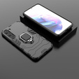 Θήκη για Samsung Galaxy S23, Kickstand Ring, μαύρη