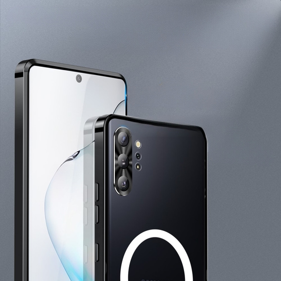 θήκη προστασίας κάμερας για το Samsung Galaxy Note 10+ Plus, CamShield MagSafe, διαφανής / μαύρη