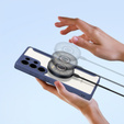 Dux Ducis Θήκη για Samsung Galaxy S25 Ultra, Skin X Pro, MagSafe, σκούρο μπλε