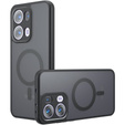 Θήκη για Oppo Reno 13 Pro, για MagSafe, ERBORD Μatt Case, μαύρη