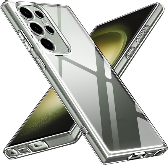 Θήκη για Samsung Galaxy S23 Ultra, Premium Armor Slim, διαφανής